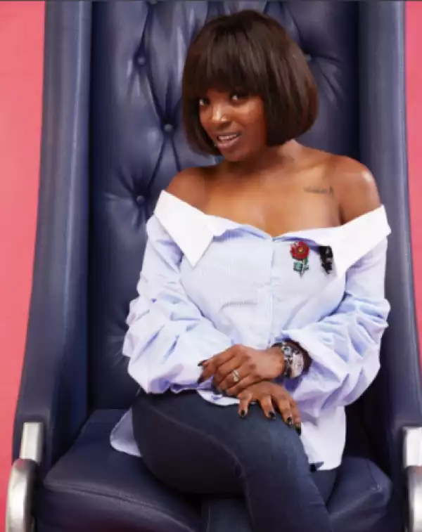 Annie Idibia Shows Off Her Beautiful Make-up Free Face In New Photo